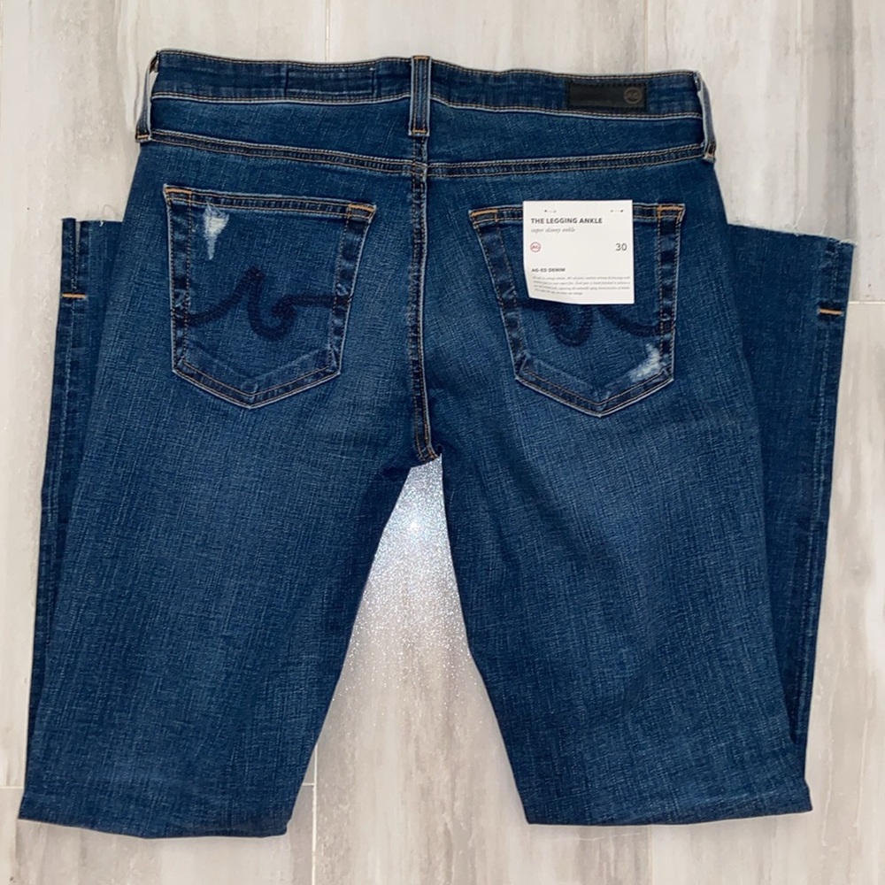 Adriano Goldschmied Legging Ankle, Raw, Style: REV1389-SP, 30Rx28, NWT $219 MSRP - Picture 5 of 13